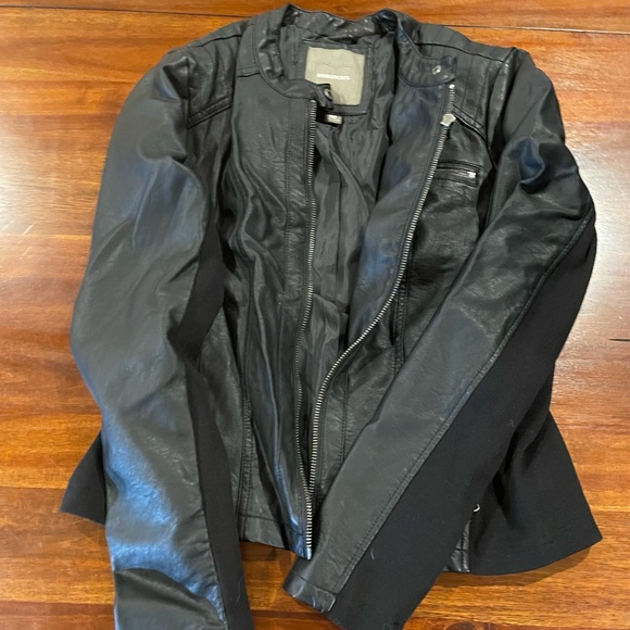 Black Leather Jacket - Picture 1 of 2